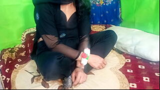 Blacked Dress Desi Bhabhi got Hardcore Rough Anal Sex Video